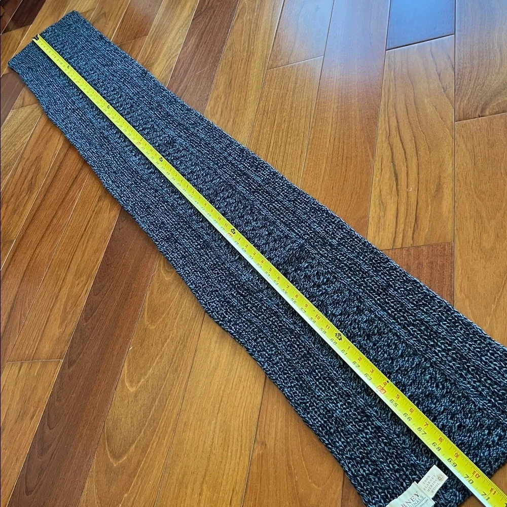 Blarney Woollen Mills Scarf Cable‎ Knit Merino Wool Long Ireland Irish